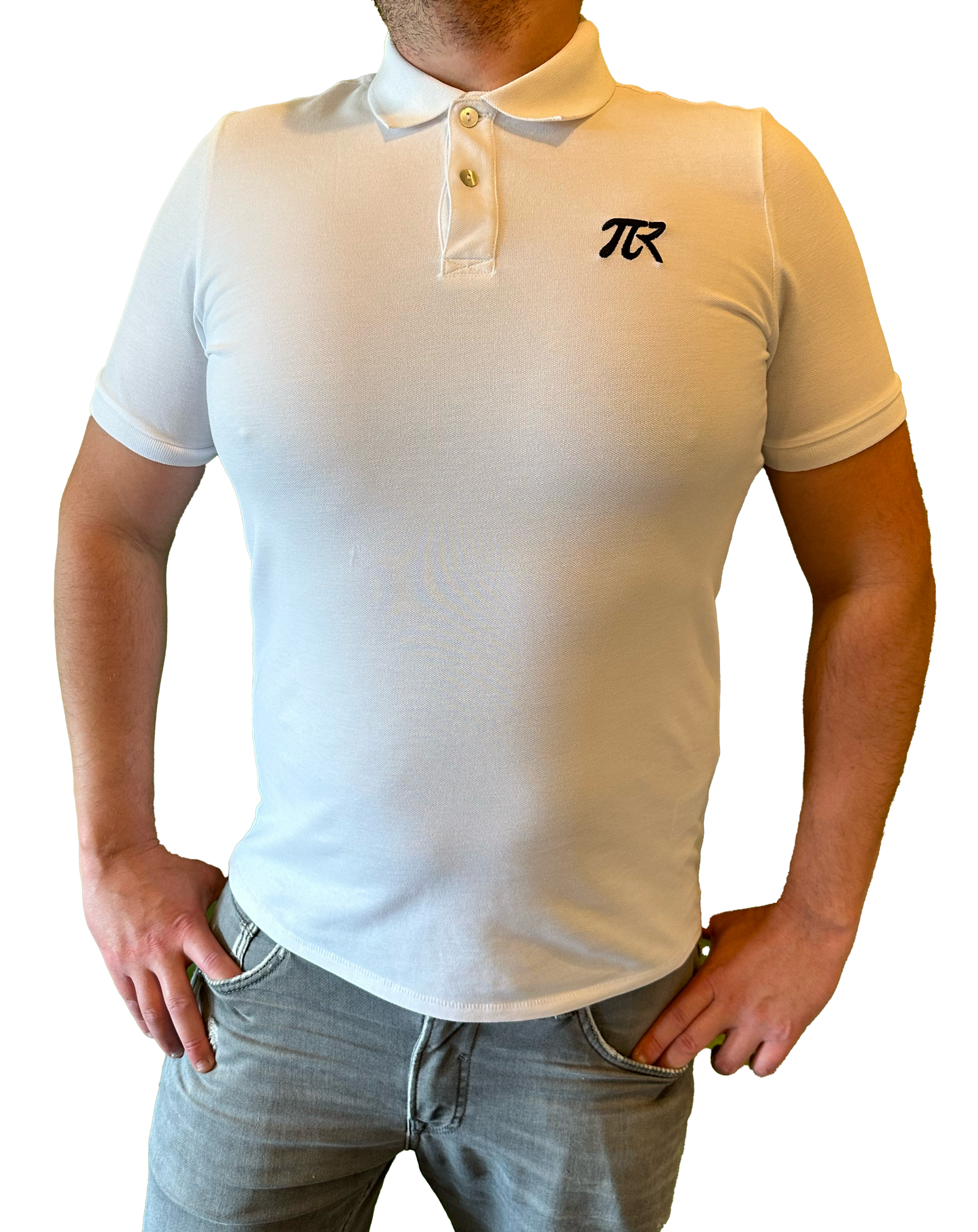 Polo Homme Blanc - Manche courte